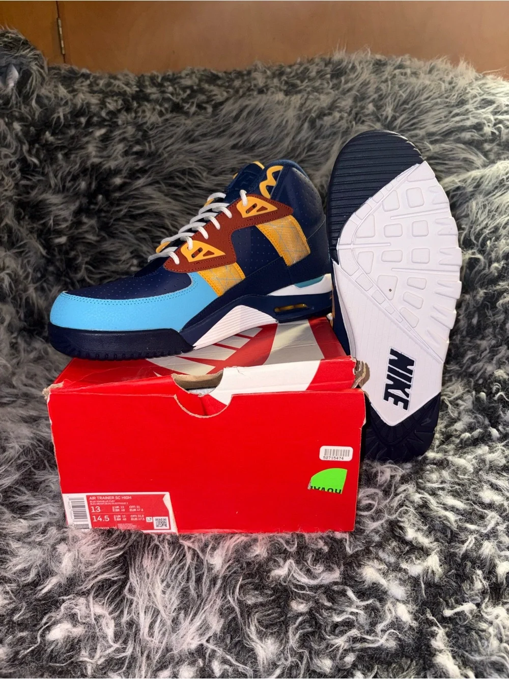 Nike Air Trainer SC High Los Angeles Rams Men’s Size 13